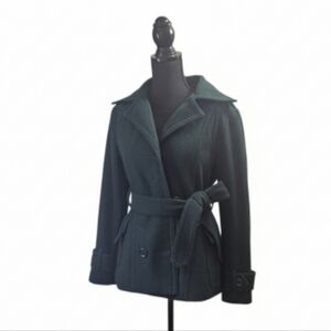 Jou Jou | Dark Green Trench Coat | Medium